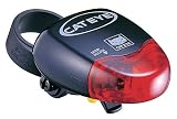 CATEYE Batterielampe hinten TL-LD 250 G, schwarz/rot - 