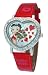 Betty Boop Women's Heart Shape Leather Band Watch Model #BB-W360B
