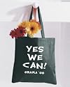 Yes We Can OBAMA 08 on Canvas Tote Bag (8oz.)