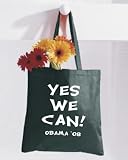 Yes We Can OBAMA 08 on Canvas Tote Bag (8oz.)