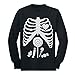 Children Skeleton Candy Rib-cage X-Ray Halloween Funny Long sleeve kids T-Shirt