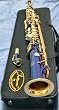 Jollysun Blue Soprano Saxophone + Accessories