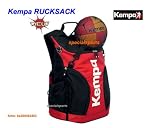  : Kempa Handball Rucksack schwarz/rot