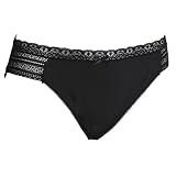 Womens/Ladies Plain Underwear Briefs with Lace Feature