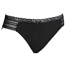 Womens/Ladies Plain Underwear Briefs with Lace Feature