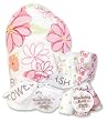 Blooming Bouquet Gift Sets - HULA BABY - Hooded Towel & Wash Set