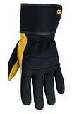 Custom Leathercraft 270M Work Gloves with Top Grain Leather and Safety Cuff , Medium Custom Leathercraft 270M Work Gloves with Top Grain Leather and Safety Cuff , Medium
