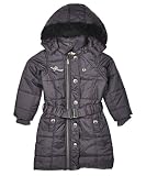 Rocawear Black Long Toddler Girls Outerwear Coat