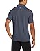 adidas Golf Men's Climalite Angular Heather Pocket Jersey Polo