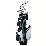 Prosimmon Golf X9 Tall +1" Mens Graphite & Steel Hybrid Club Set + Bag