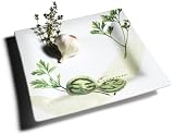 Pinzon 12-Inch Tomato Square Serving Plate