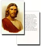 Kapp Head of Christ- Young Womens Theme on the Back- Perfect Size to Keep in Your Pocket or to Pass Along to Friends and Family- Remember Christ and His Teachings with This Print of Christ and Help Others to Know Him- This Will Fit Great Into Your Kids Lockers and Wallets- Pass Them Out Over the Holiday Season- Share the Young Womens Theme with Your Family