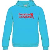 Franzoesisch Me - Englisch (Rot) Sweatshirt mit Kapuze
