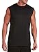 Harbor Bay by DXL Big and Tall Muscle Swim Tee Shirt, Black, 1XL