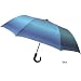 Tray 6 コンパクト傘 ブラー ブルー  Tray 6 Blur Blue Compact Umbrella C200653