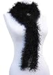 Handmade Fashion Scarf - Festive Black (100% Knitted By Hand)