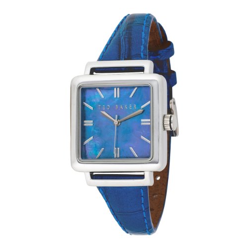 Ted Baker Women's TE2016 Square Stainless Steel Quartz Watch
