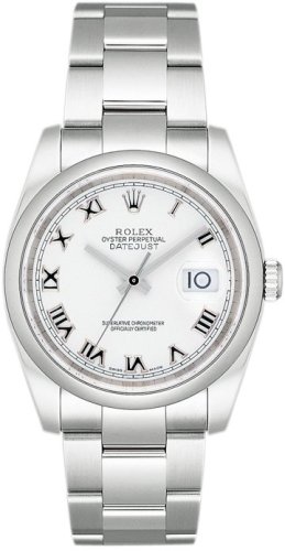 ROLEX デイトジャスト 116200 ホワイト ローマン [並行輸入品]画像