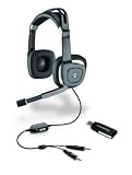 Plantronics - Audio 650USB - Micro-casque stereo - Micro pour reconnaissance vocale, reglage volume et secret