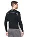 Under Armour Men's ColdGear Compression Crew, Black /Steel, XXX-Large Tall