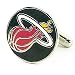 Miami Heat NBA Logo'd Executive Cufflinks (Cuff Links) with Jewelry Box