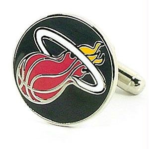Miami Heat NBA Logo'd Executive Cufflinks (Cuff Links) with Jewelry Box