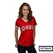Mike Trout Los Angeles Angels of Anaheim #27 MLB Women's Cool Base Alternate Jersey Red