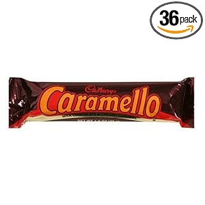 Caramello Candy Bars, 1.6-Ounce Bars (Pack of 36) by Hershey's