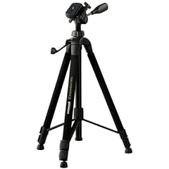 Cullmann PRIMAX 190 Stativ mit 3-Wege-Kopf und Stativtasche (2 Ausz�ge, Tragf�higkeit 3,5 kg, 170cm H�he, Packma� 66cm)