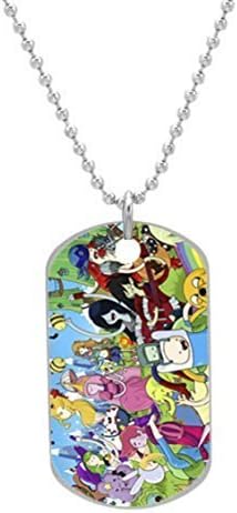Adventure Time Finn Jake Marceline Bubblegum Custom OvaL Dog Tag (Large Size) Pet Tag Cat Animal Tag by HallSo