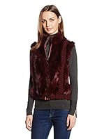 ARTURO Chaleco de Pelo Evelyne (Morado)