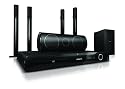 Philips - HTS5550 - Home cinéma 5.1 - DivX - HDMI - 1200 W RMS - USB - Noir