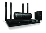 Philips - HTS5550 - Home cinéma 5.1 - DivX - HDMI - 1200 W RMS - USB - Noir
