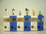 ガシャポン ミニ ドラゴンボールZ 人気6種 フリーザ 孫悟空 :全6種 1 悟空 2 トランクス 3 ベジータ 4 ピッ