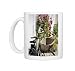 Photo Mugs of Bicycle with basket and hollyhocks, Ars-en-Re, Ile de Re, Charente-Maritime, from Robert Harding