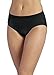 Jockey Women's Underwear Modern Micro Hi Cut, black, 7