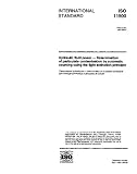 ISO 11500:1997, Hydraulic fluid power -- Determination of particulate contamination by automatic counting using the light extinction principle