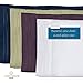 Cosy House Collection Everyday 1500 Series Pillowcases - Master Bedroom Essentials - Luxury Hotel Quality - Silky Soft & Smooth - Gentle & Skin Friendly - Set of 2 (King, Silver)