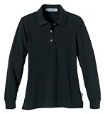Ladies' Long Sleeve Pique Polo Shirt