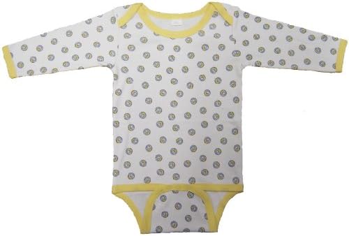 NESJE Baby Onesie with Swedish Flag Balls 6 Months