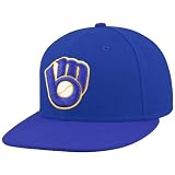 New Era Milwaukee Brewers Royal Blue On-Field 59FIFTY Fitted Hat
