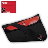 【CHROME ＵＴＩＬＩＴＹ BAGS】メッセンジャーバッグ FLUX BLACK/RD 左かけの画像