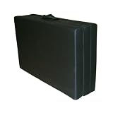 Multifunctional Black Foldable Twin Size Hide Away Mat