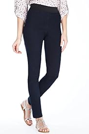 Pull On Denim Jeggings
