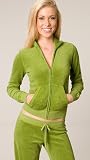 Juicy Couture Mint Tea Terry Track Jacket