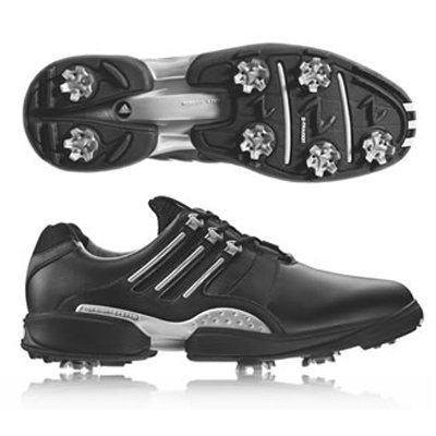 Adidas 2007 Men’s Performer Golf Shoes - Black / Black Golf Shoes Picture