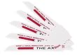 Milwaukee 48-00-5021 The Ax : 6-Inch 5/8 Teeth per Inch Sawzall Blade, 5-Pack