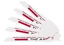 Milwaukee 48-00-5021 The Ax : 6-Inch 5/8 Teeth per Inch Sawzall Blade, 5-Pack