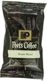 Peet's Coffee & Tea House Blend Ground Coffee, 2.5-Ounce Fractional Packs (Pack of 18)