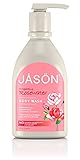 Jason Body Care Invigorating Rosewater Body Wash, 30 oz